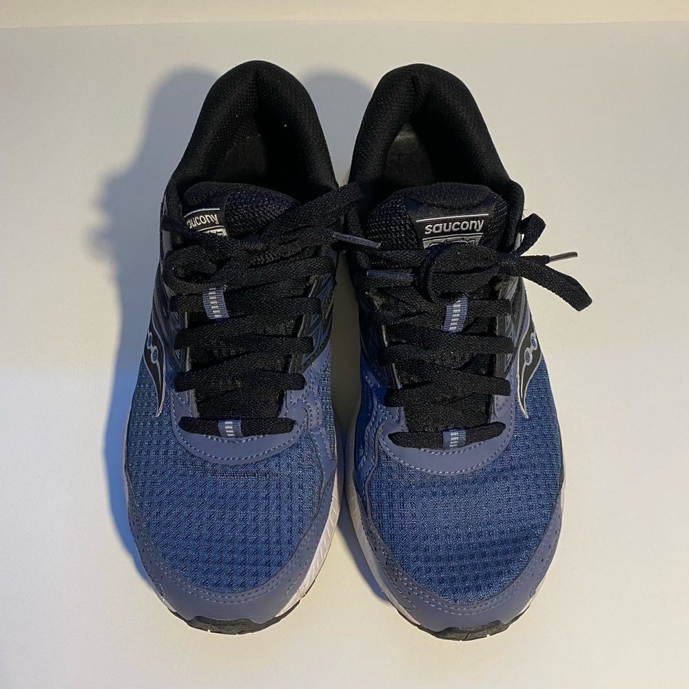 Blue Saucony Men’s Cohesion 13 Walking Shoe